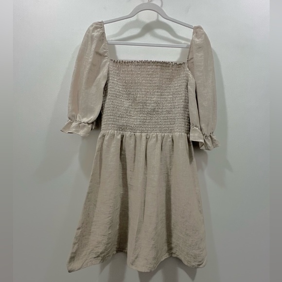 REFORMATION Cerise Linen Dress - Picture 6 of 12